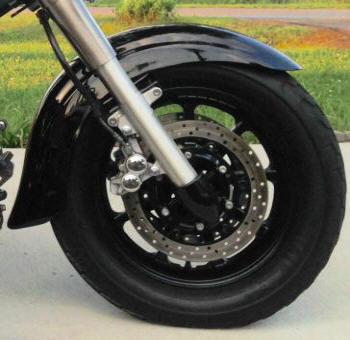 Yamaha road deals star wheels